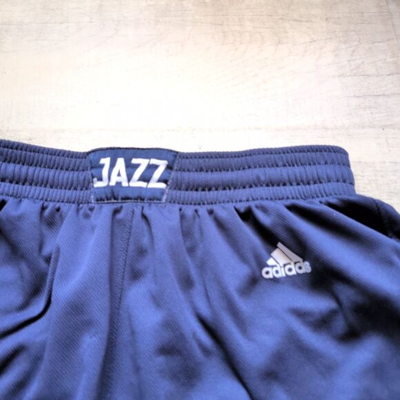 Utah Jazz Adidas NBA Basketball Shorts Men's M Player Issued Team - Picture 4 of 8